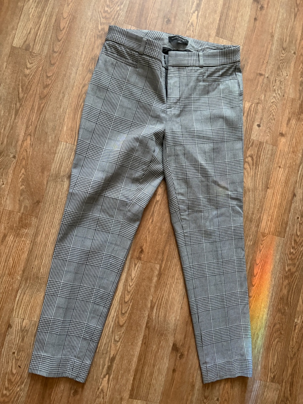 Gray Glen Plaid Trousers